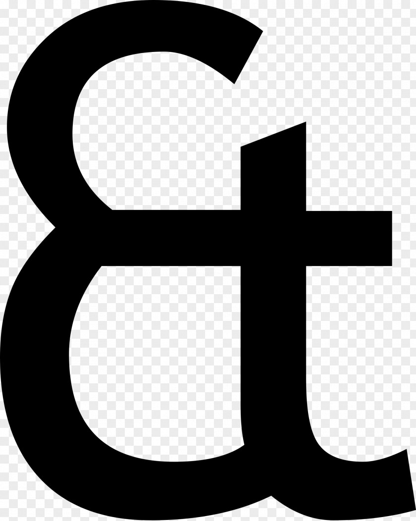 Ampersand Trebuchet MS Typographic Ligature Letter English Alphabet PNG