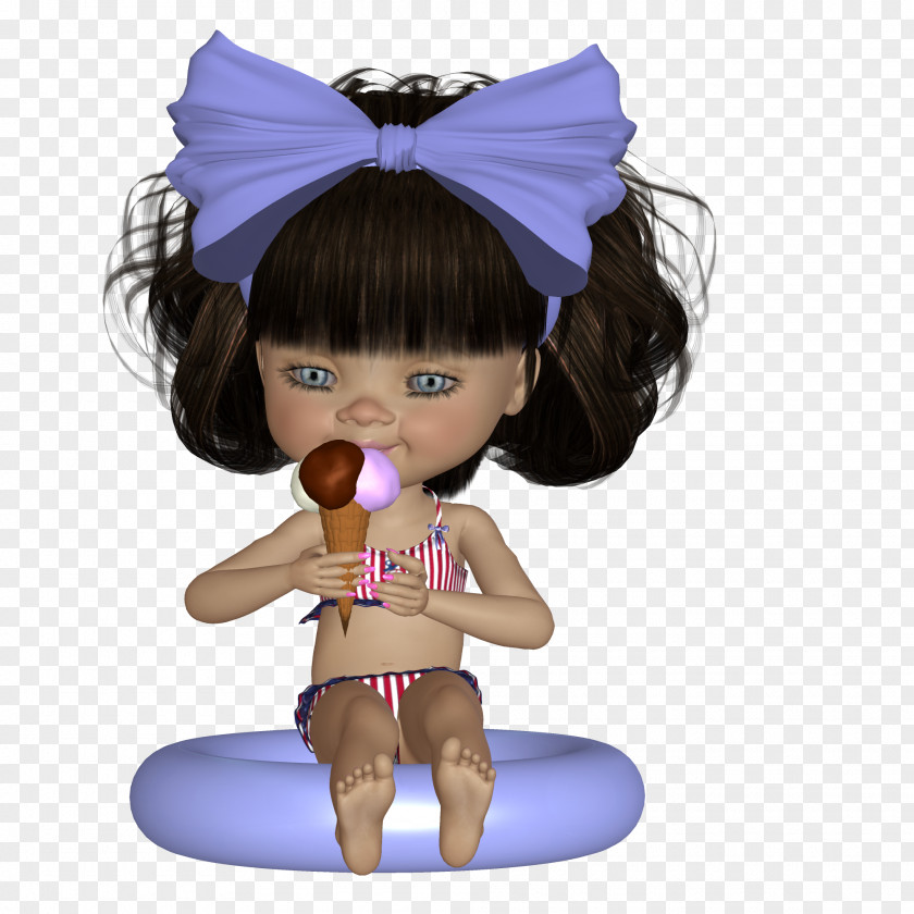 Biscuit Cookie Doll Toddler Figurine PNG