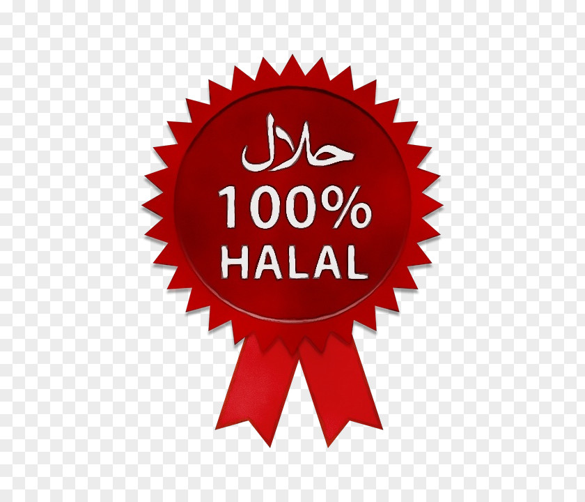 Label Text Halal PNG