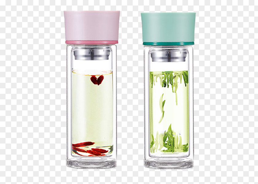 Pink And Green Lid Kettle Glass Bottle Vacuum Flask Cup PNG