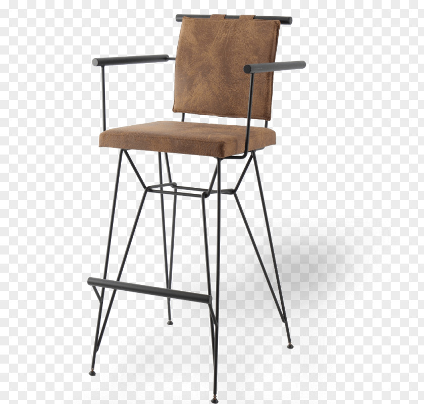 Steel Bar Chair Stool Furniture Bench PNG