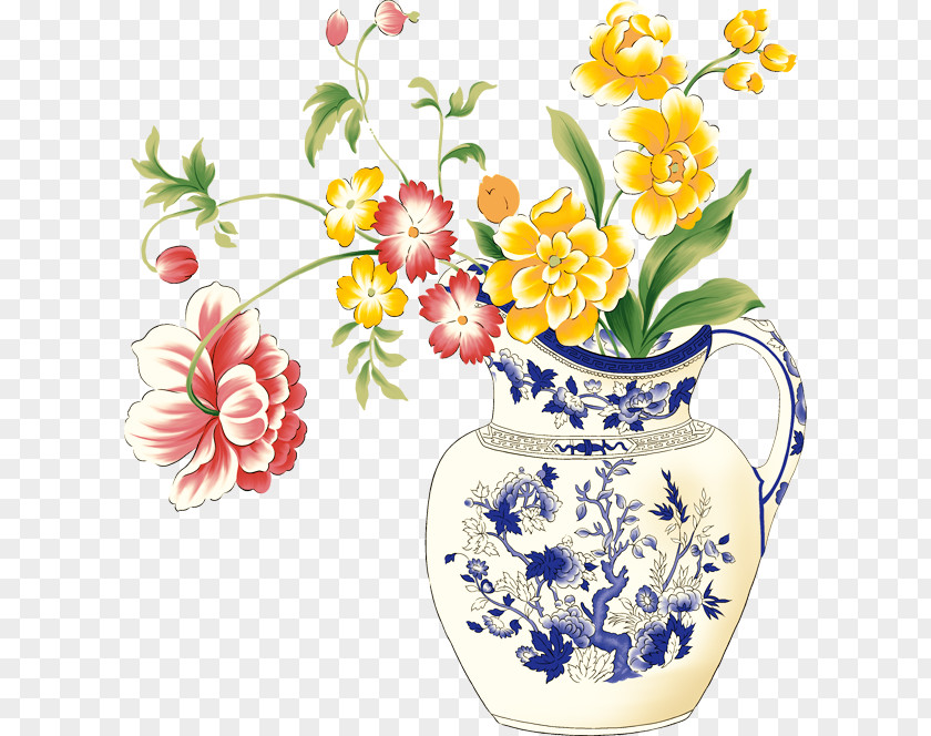 Vase Ceramic Desktop Wallpaper Flower Floral Design PNG