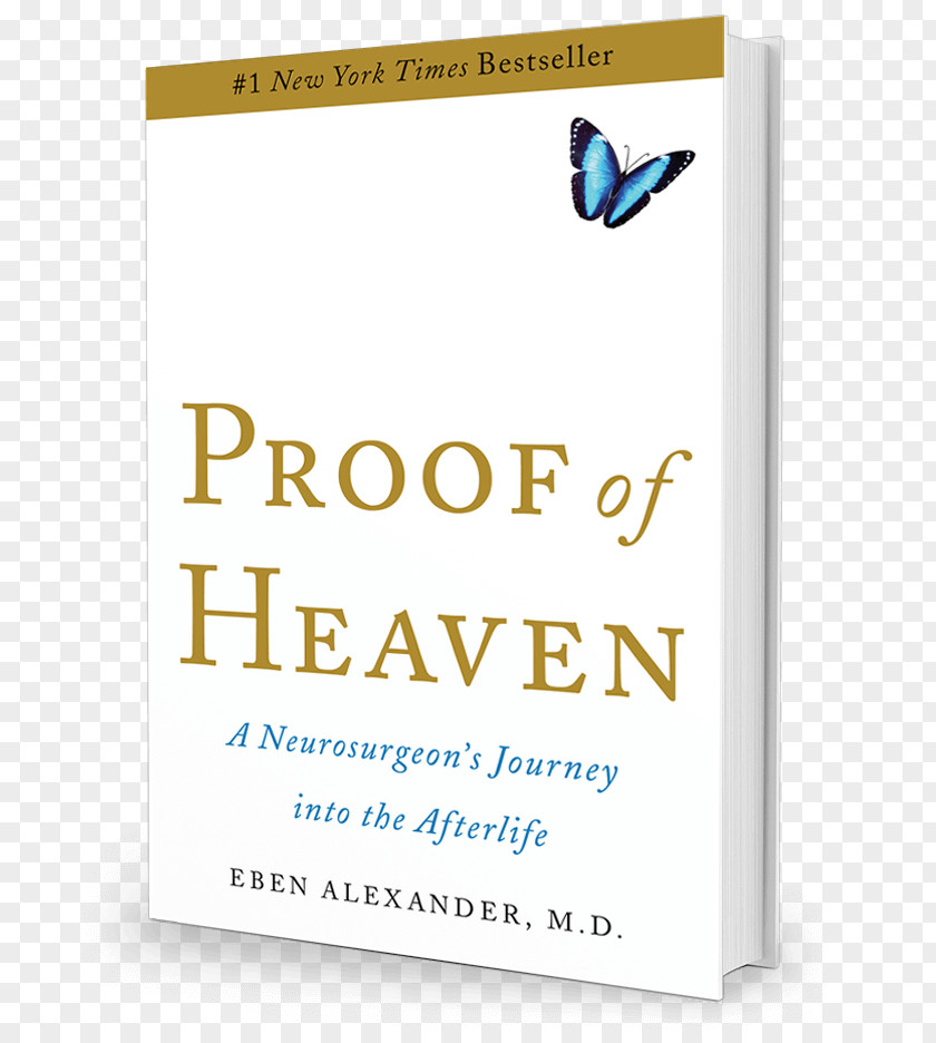 Book Proof Of Heaven: A Neurosurgeon's Journey Into The Afterlife Near-death Experience Bestseller PNG