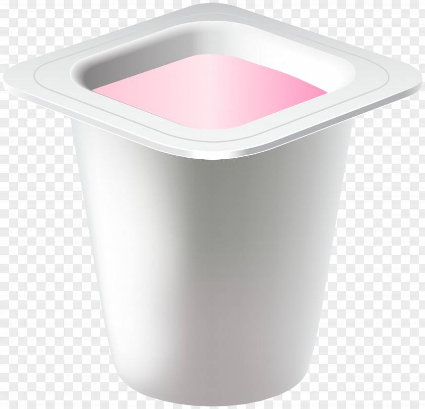 Fruit Yoghurt Clip Art Image Plastic Lid Cup PNG
