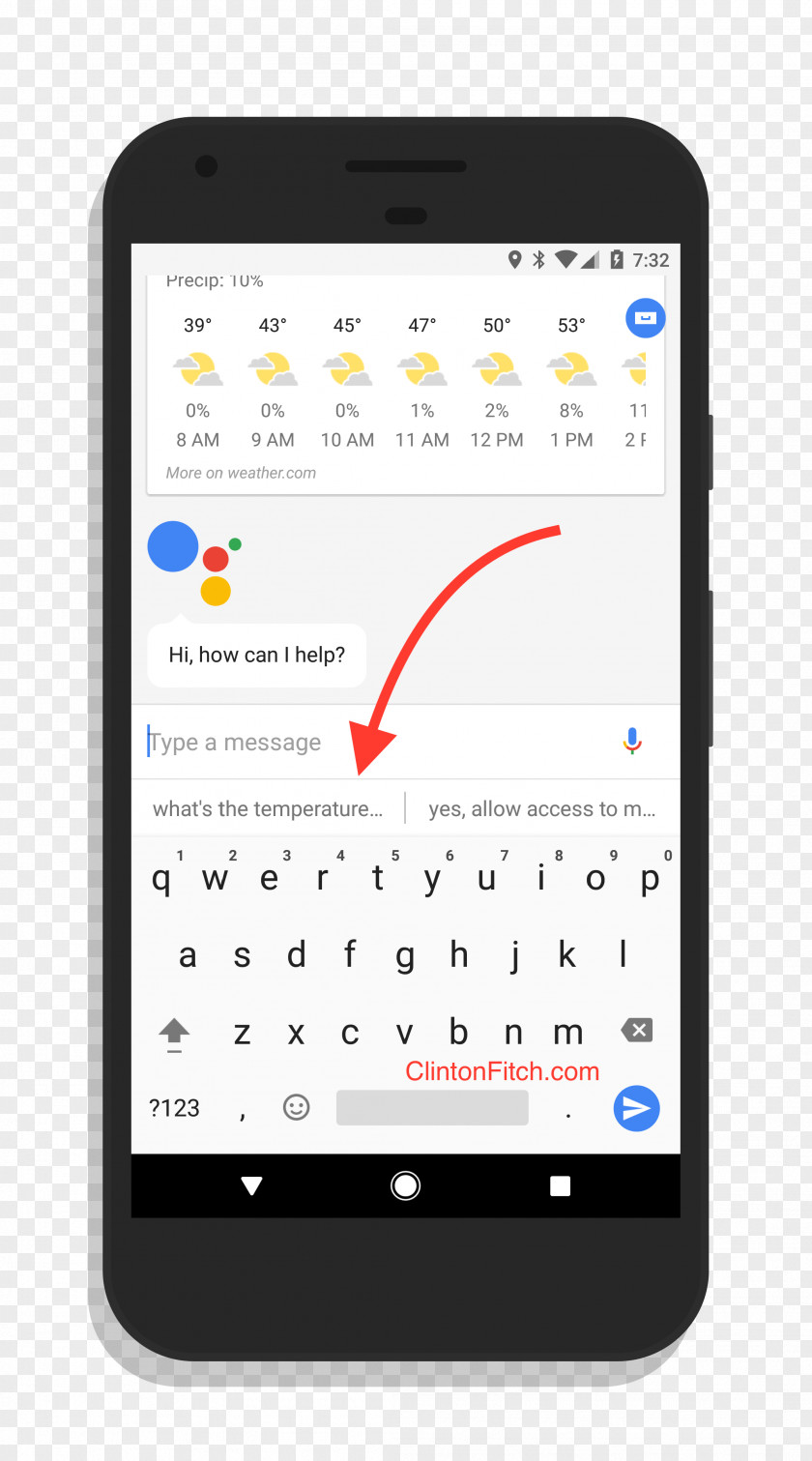 Smartphone Google Assistant Now Russian Language PNG