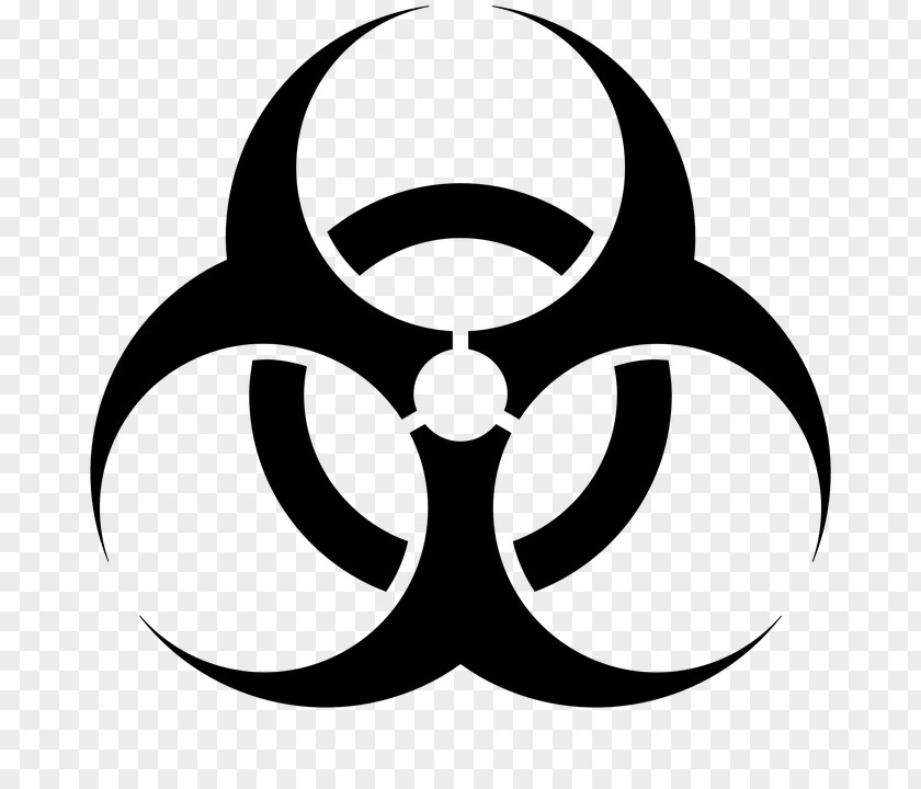 Symbol Biological Hazard Inferno Clip Art PNG