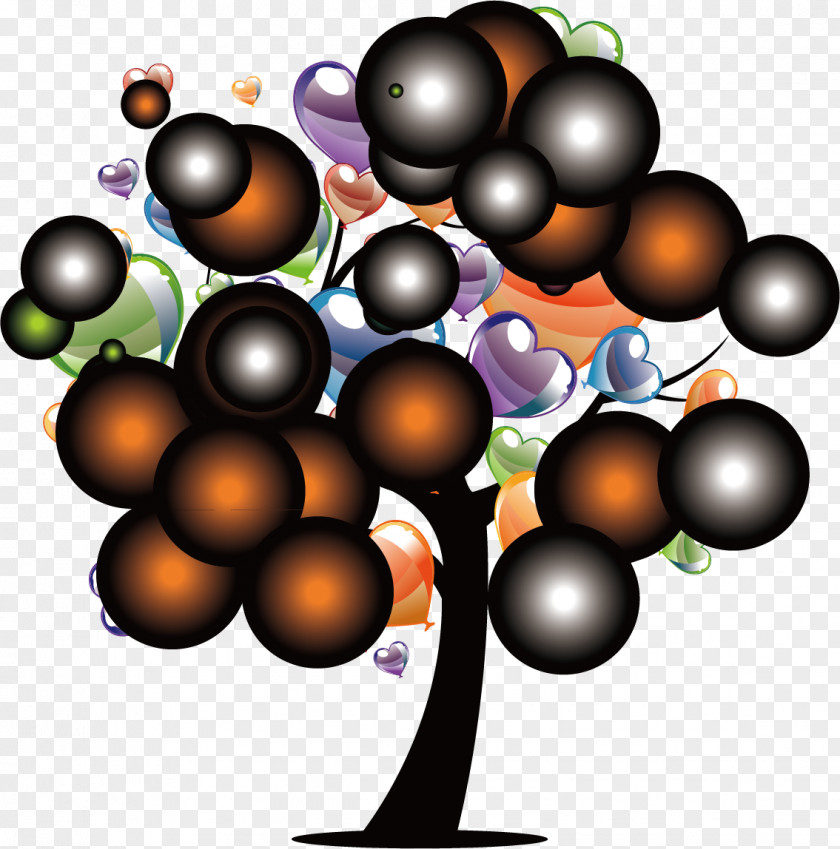 Wisdom Tree Element Icon PNG