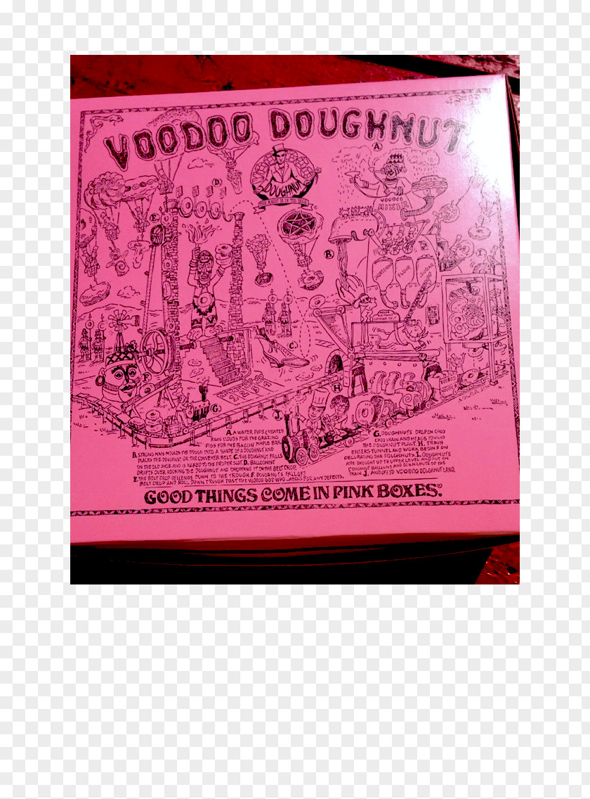 Avid Watercolor Voodoo Doughnut Recordings Donuts Food Universal City PNG