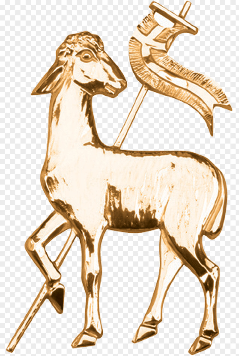Deer Lamb Of God Bronze Giraffids PNG