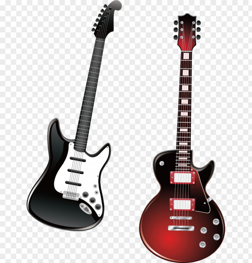 Guitar Electric Acoustic Clip Art PNG