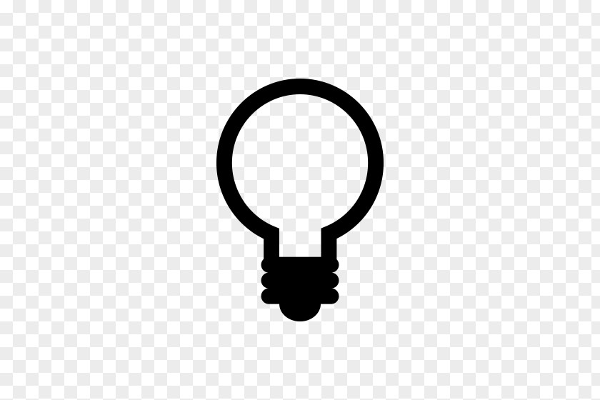 Light Incandescent Bulb Mockup PNG