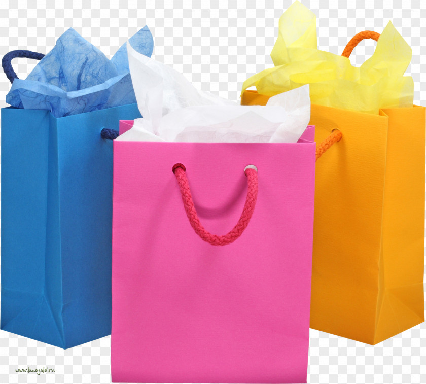 Shopping Cart Plastic Bag PNG
