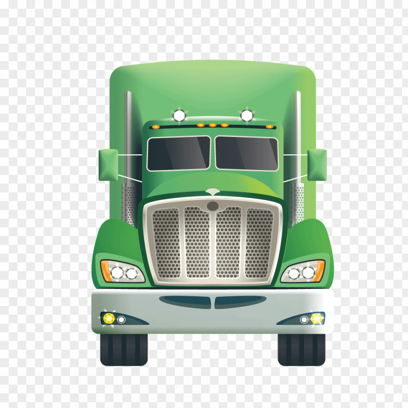 Vector Bulk Truck Transport Cargo Icon PNG