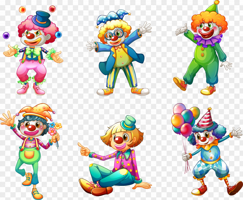 Vector Clown Royalty-free Illustration PNG
