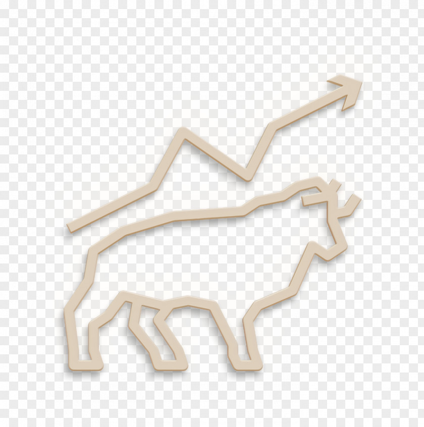 Bull Icon Investment PNG