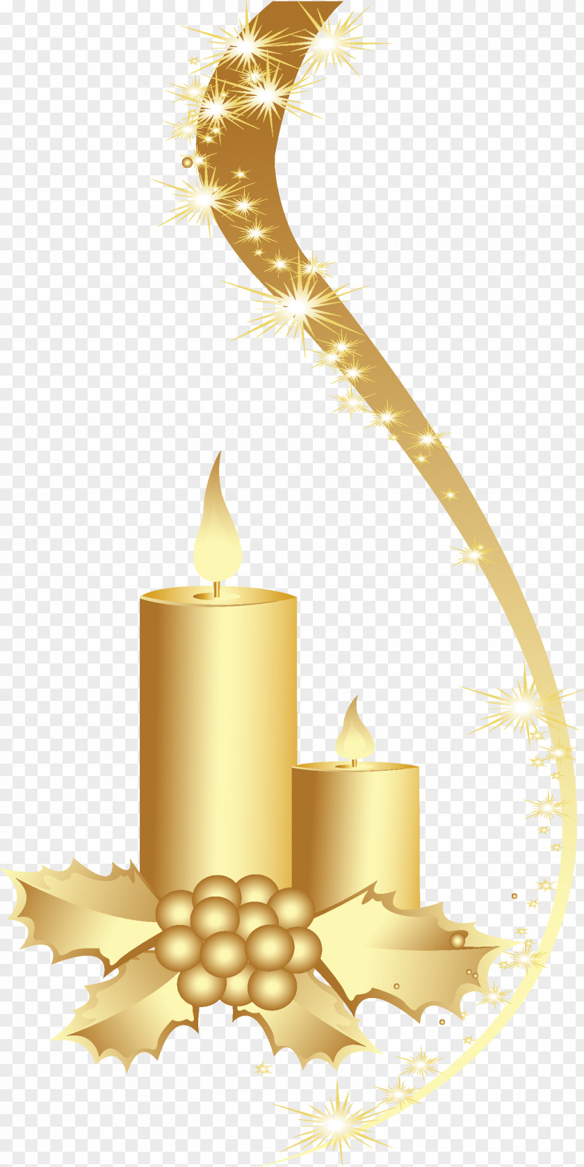 Candle TELEFONIA SAGGESE Christmas PNG