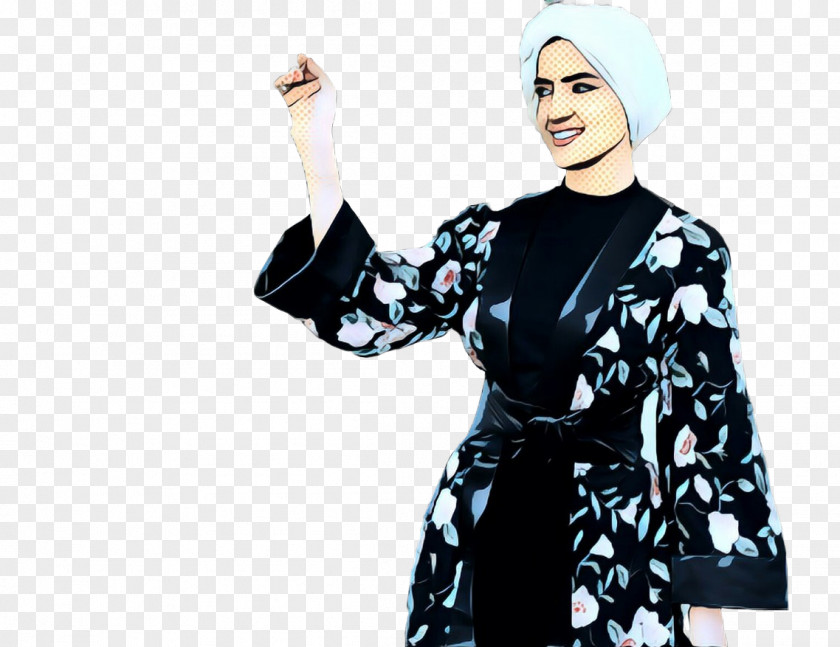 Gesture Robe Hijab Cartoon PNG