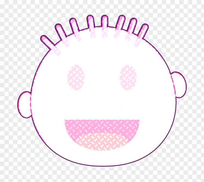 Happy Icon Face Emoticon Set PNG