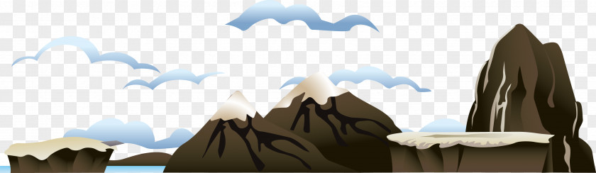 Heavy Mountain Peaks Euclidean Vector Download Icon PNG