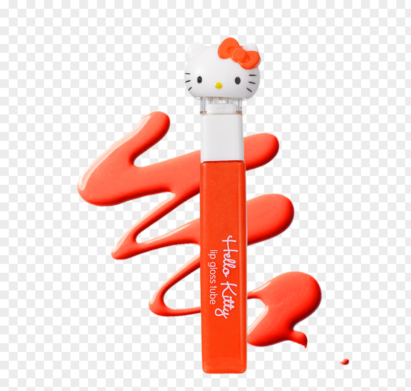 Hello Kitty Lipstick Orange Juice Tastes PNG