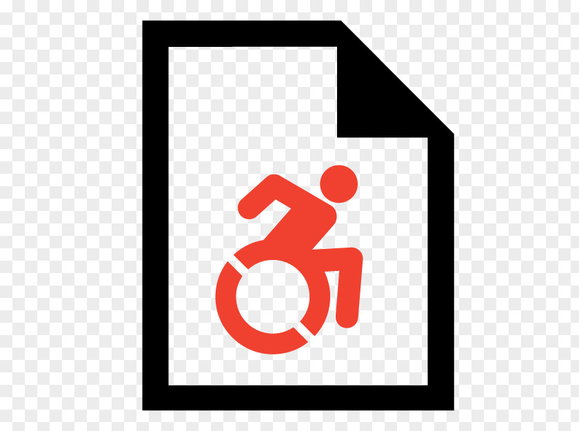 Symbol Accessibility International Of Access Disability Sign PNG