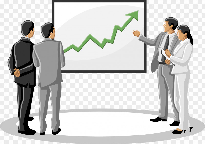 Vector Business People Talking Businessperson Company Illustration PNG