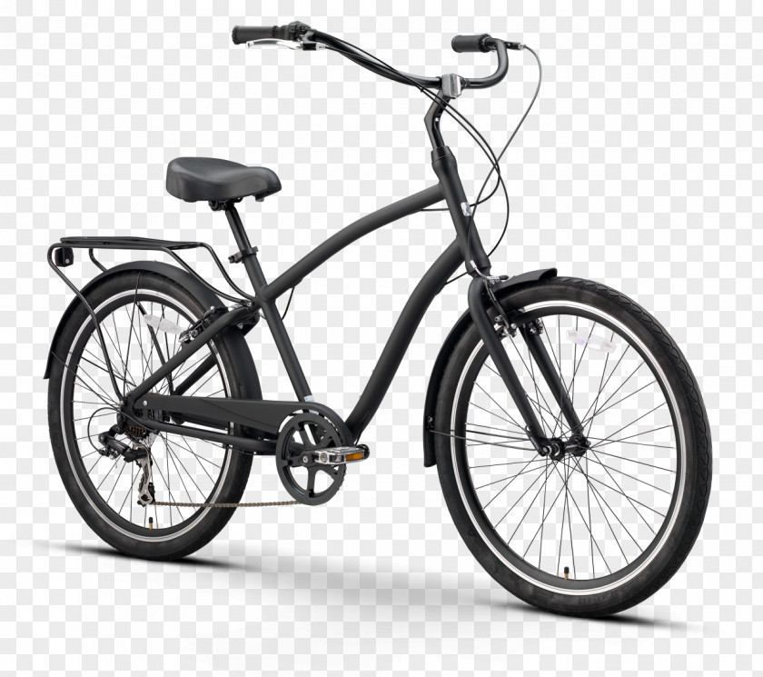 Bicycle Cruiser Sixthreezero Everyjourney Women's Hybrid Bike PNG