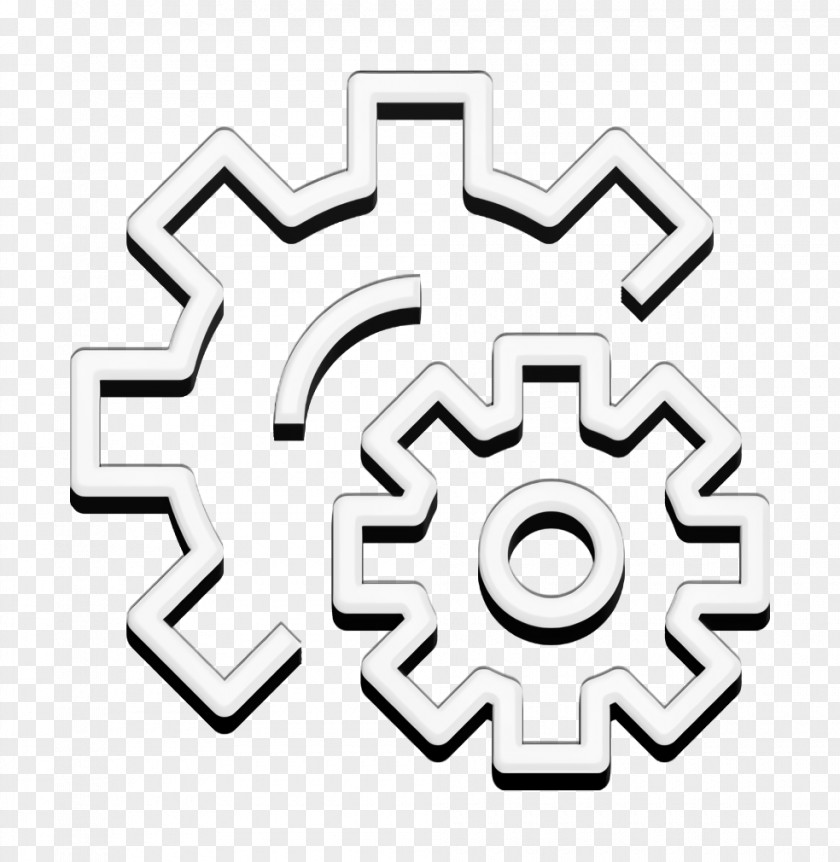 Industrial Icon Gear PNG