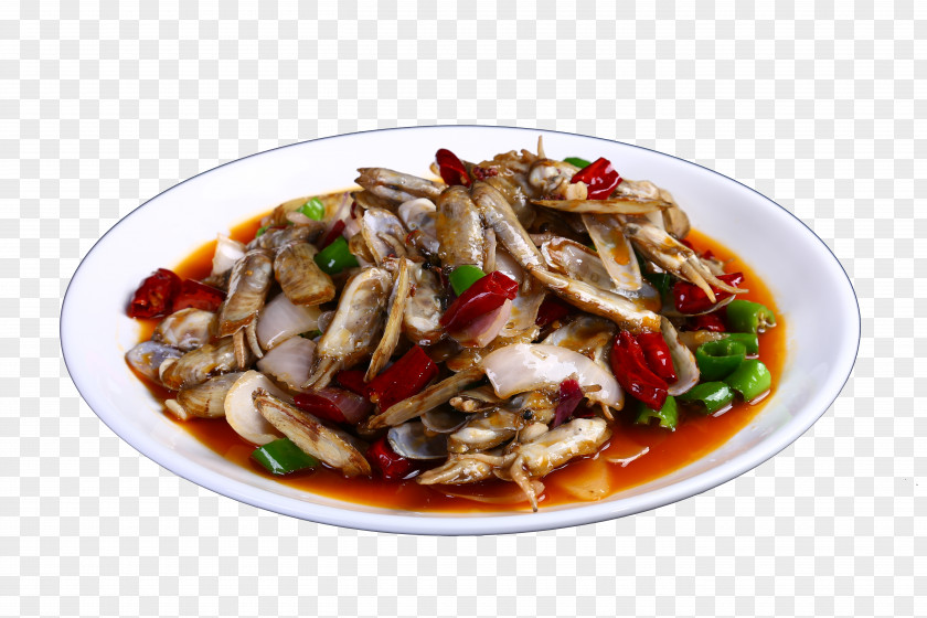 Spicy Stir Razor Clams Twice Cooked Pork Thai Cuisine Seafood American Chinese Tteok-bokki PNG