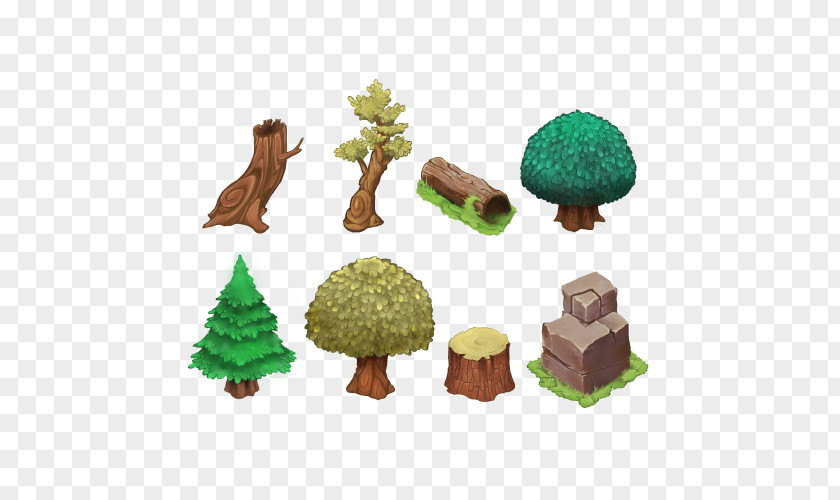 Tree Isometric Graphics In Video Games And Pixel Art Tile-based Game Sprite Forest PNG