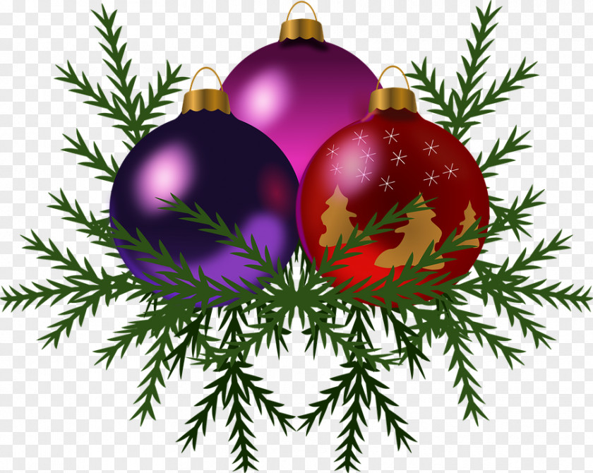 3 Balls Christmas Ornament Free Content Decoration Clip Art PNG