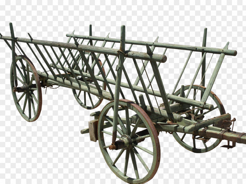 Hay Car Wagon American Frontier Vehicle PNG