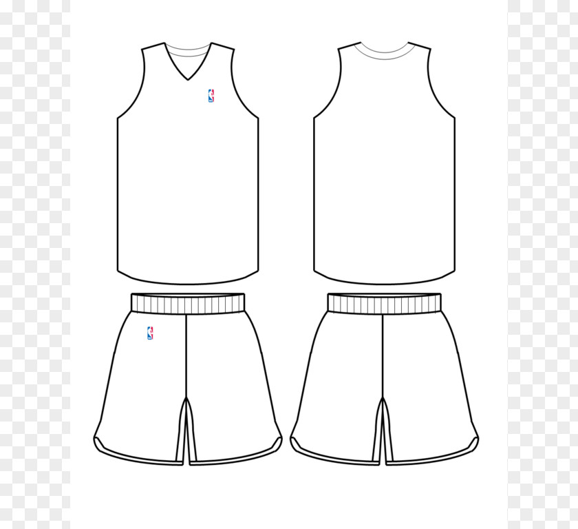 Jersey Template NBA Basketball Uniform PNG