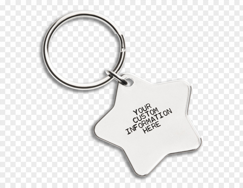 Medical Alert Symbol Key Rings Chains Engraving I.D. Tag Shape Steel PNG