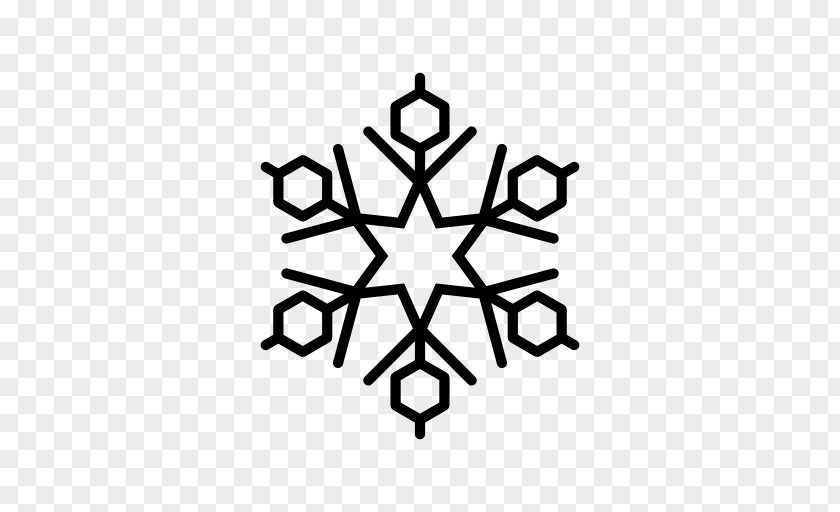 Snowflake Hexagon Symbol PNG