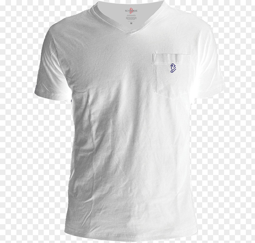 T-shirt Neckline Calvin Klein Crew Neck White PNG