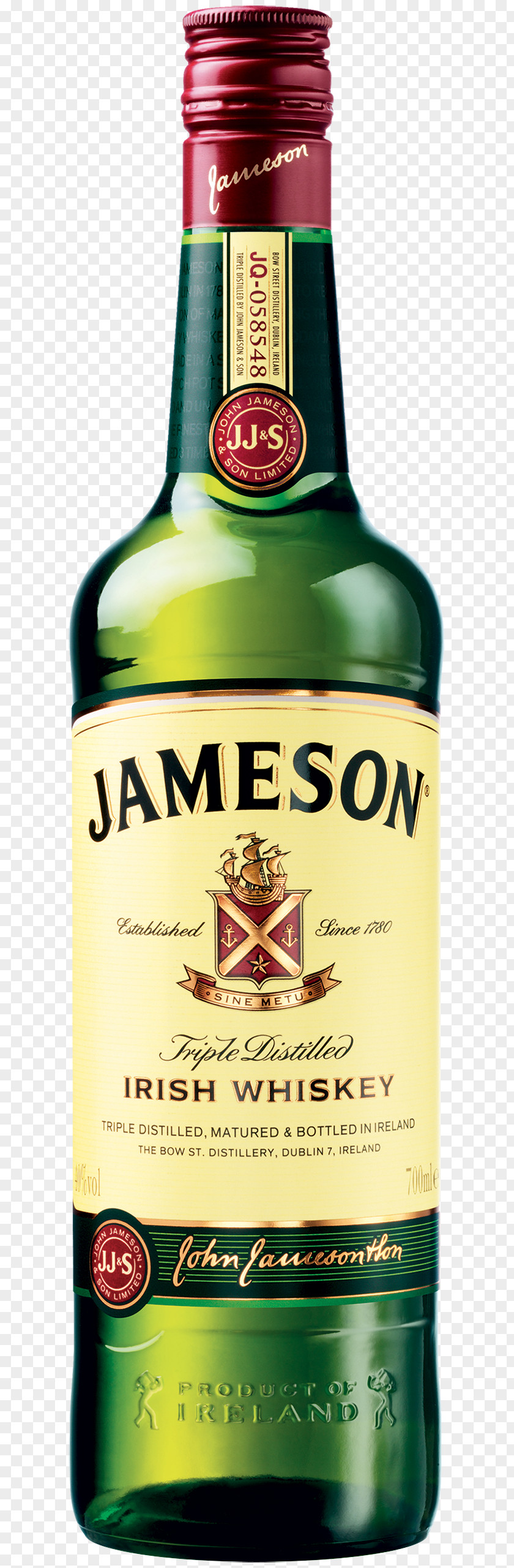 Jameson Irish Whiskey Grain Whisky New Midleton Distillery PNG
