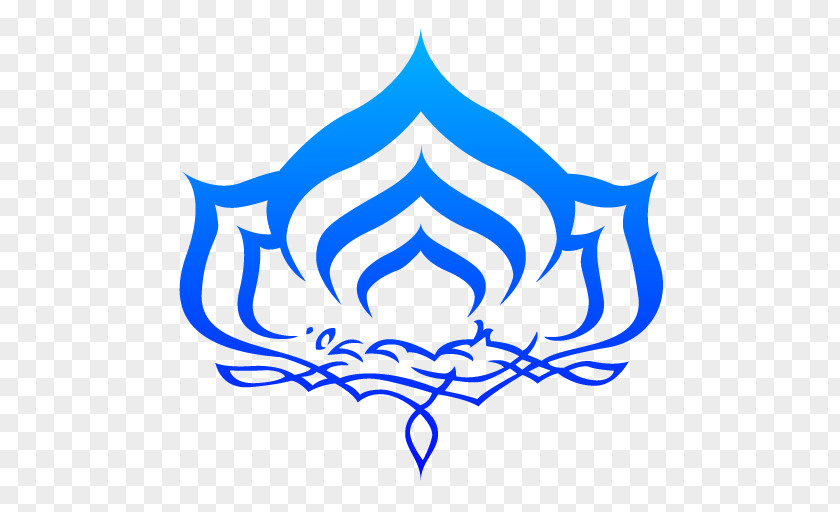 Lotus Buddha's Words Warframe Logo Symbol Graphic Design PNG