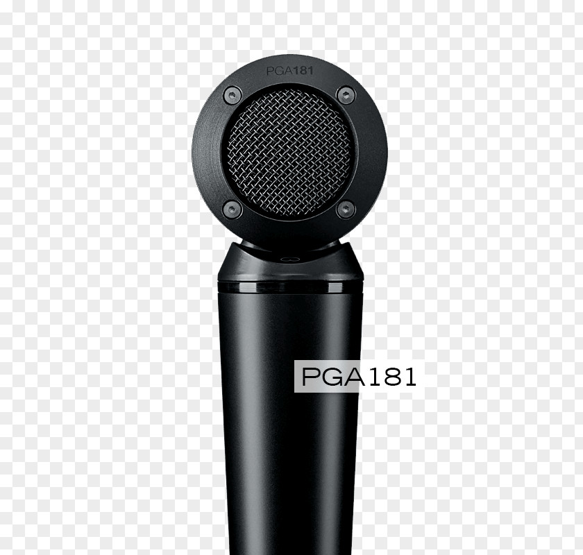 Microphone XLR Connector Shure PGA181-XLR Sound Recording And Reproduction PNG
