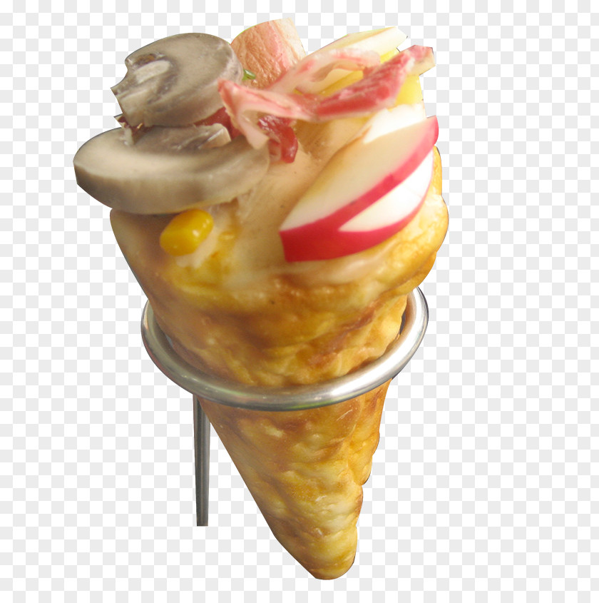 Pizza Grip Ice Cream Cone Sundae Food PNG