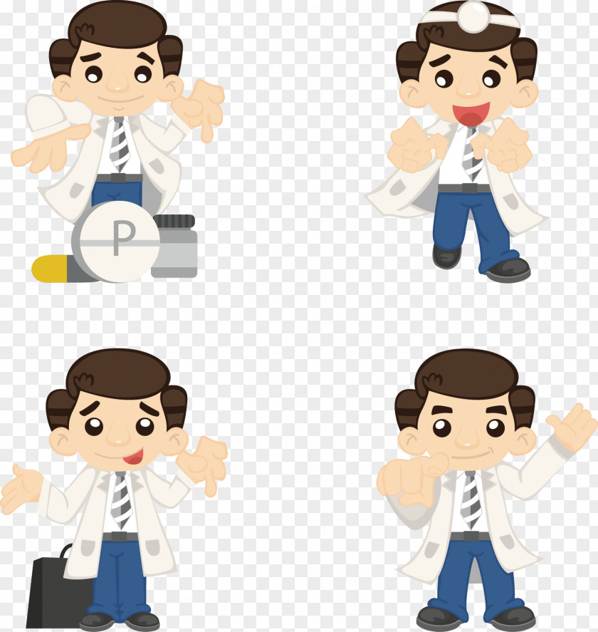 Doctor Cartoon Elements Physician PNG