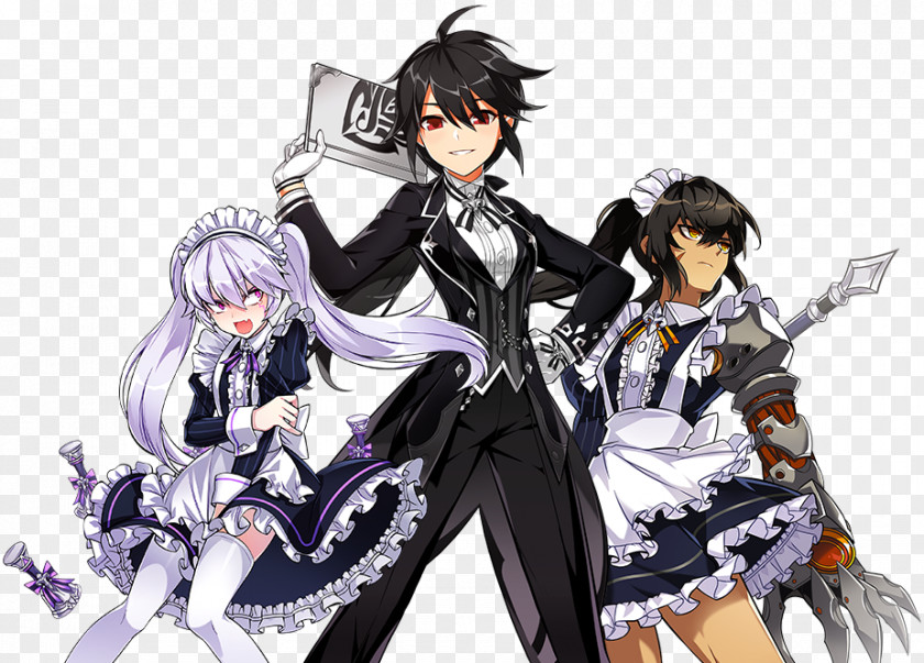 Elsword Maid April Fool's Day Character Wiki PNG