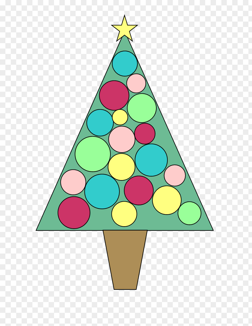 Free Christmas Graphics Tree Santa Claus Clip Art PNG