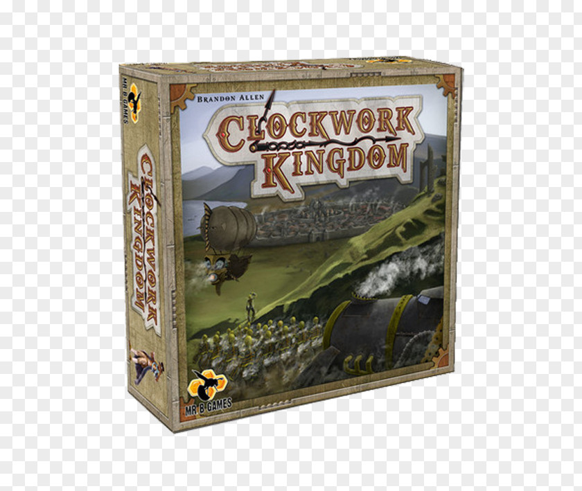 Mr. B Games Clockwork Kingdom Board Game Ludo PNG