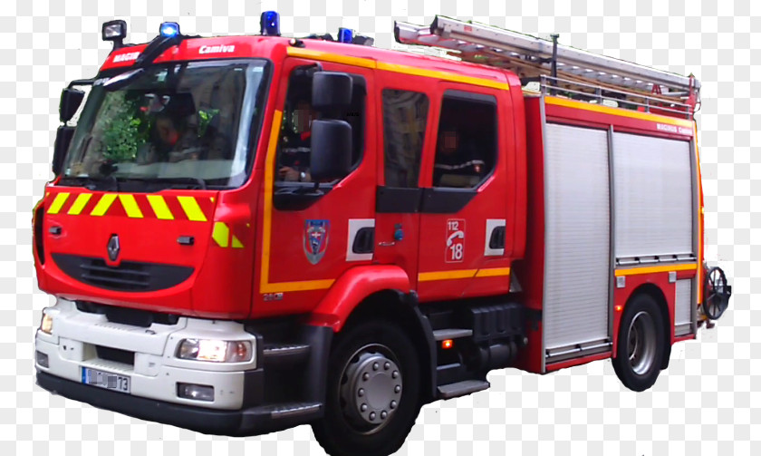 Firefighter Fire Engine Department Water Tender Renault PNG