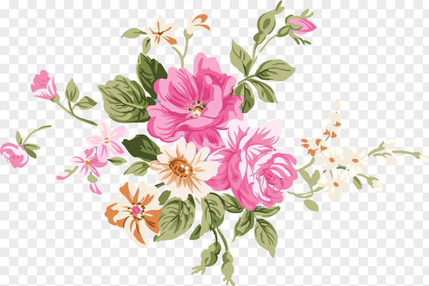 Flowers Watercolour Painting Clip Art PNG