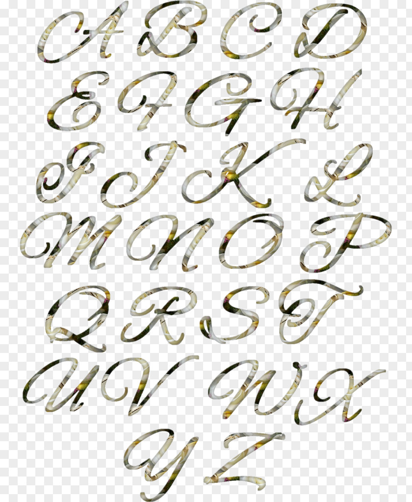 Letter Alphabet Abecedarium Cursive PNG