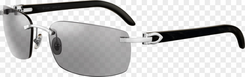Ray Ban Cartier Sunglasses Eyewear Gold PNG
