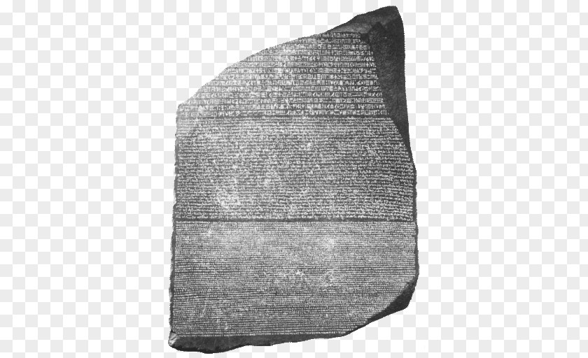 Rosetta Stone Ancient Egypt Egyptian Hieroglyphs PNG