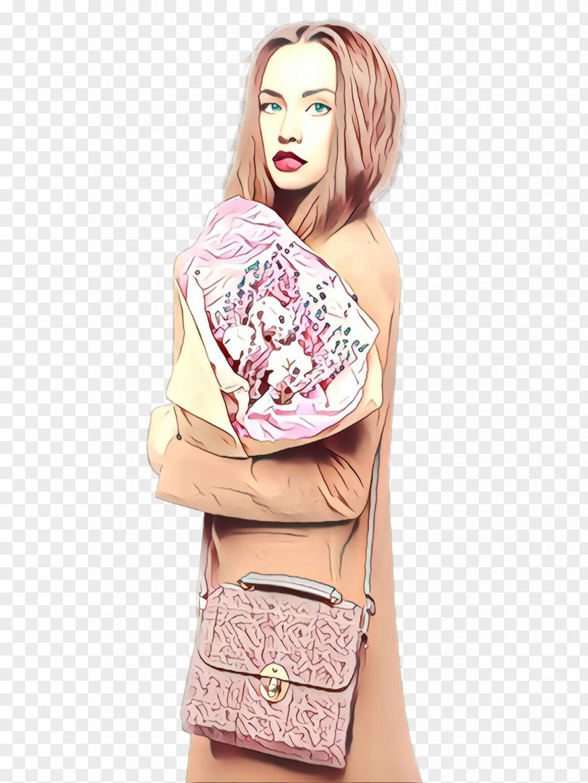 Shoulder Pink Bag Handbag Peach PNG